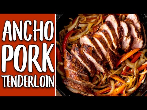 Simple & Delicious ONE Pan Ancho Pork Tenderloin 🥘🌶