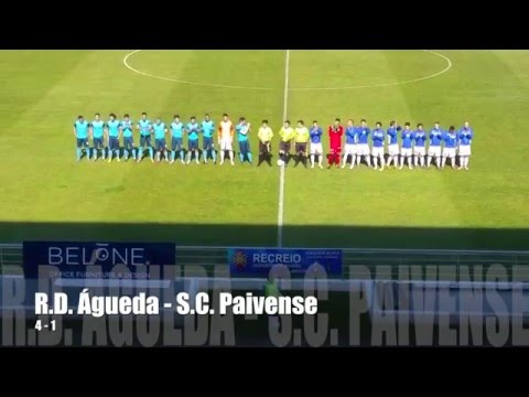 Resumo - R.D. Águeda - S.C. Paivense || 24ª Jornada