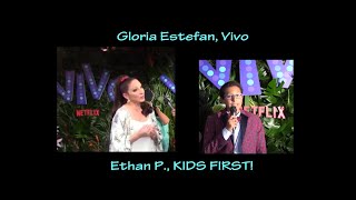 Enjoy Ethan P.'s interview with Gloria Estefan about Vivo video