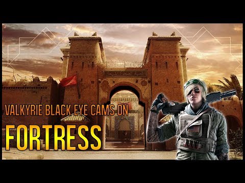 FORTRESS - Valkyrie Black Eye Cams Spots! - Operation Wind Bastion! - Rainbow Six Siege TTS
