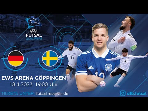 Deutschland vs. Schweden | Full Game | Futsal WM-Qualifikation