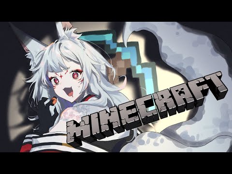 【LATE NIGHT MINECRAFT】1st time playing Minecraft!【NINA KOSAKA - NIJISANJI EN】
