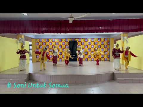 INANG CEMARA & JOGET ANTARA KASIH SAYANG & CINTA. TARIAN RAMPAIAN TRADISIONAL.