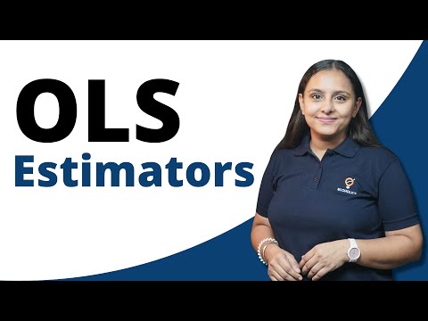 Find the Value of OLS estimators Linear Regression Model | Mathematical Economics | Ecoholics