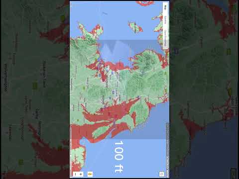 England (North) Sea level rise
