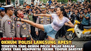 Download lagu KISAH NYATA‼️CEWEK INI LANGSUNG BUAT POLISI AROGAN APES KARENA BERANI PALAK 5 JUTA‼️ mp3