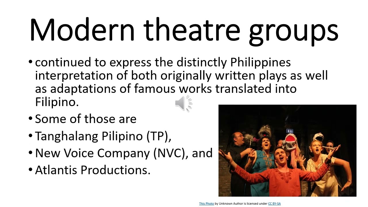 Arts 10 week 2 4th Quarter The Theater is one of the major Art