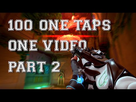 100 ONE TAPS IN ONE VIDEO PART 2 | VALORANT