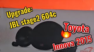 Jbl stage2 604c speaker, Toyota Innova 2015