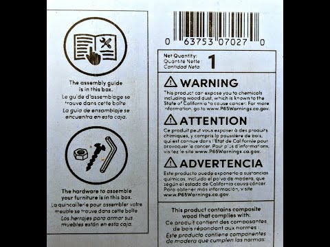 Costco Murphy Bed Unboxing Timelapse