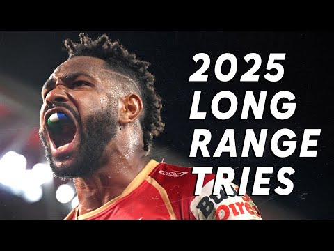 NRL Highlights | The MUST-SEE Long-Range Tries of the Season! | NRL 2025 Highlights