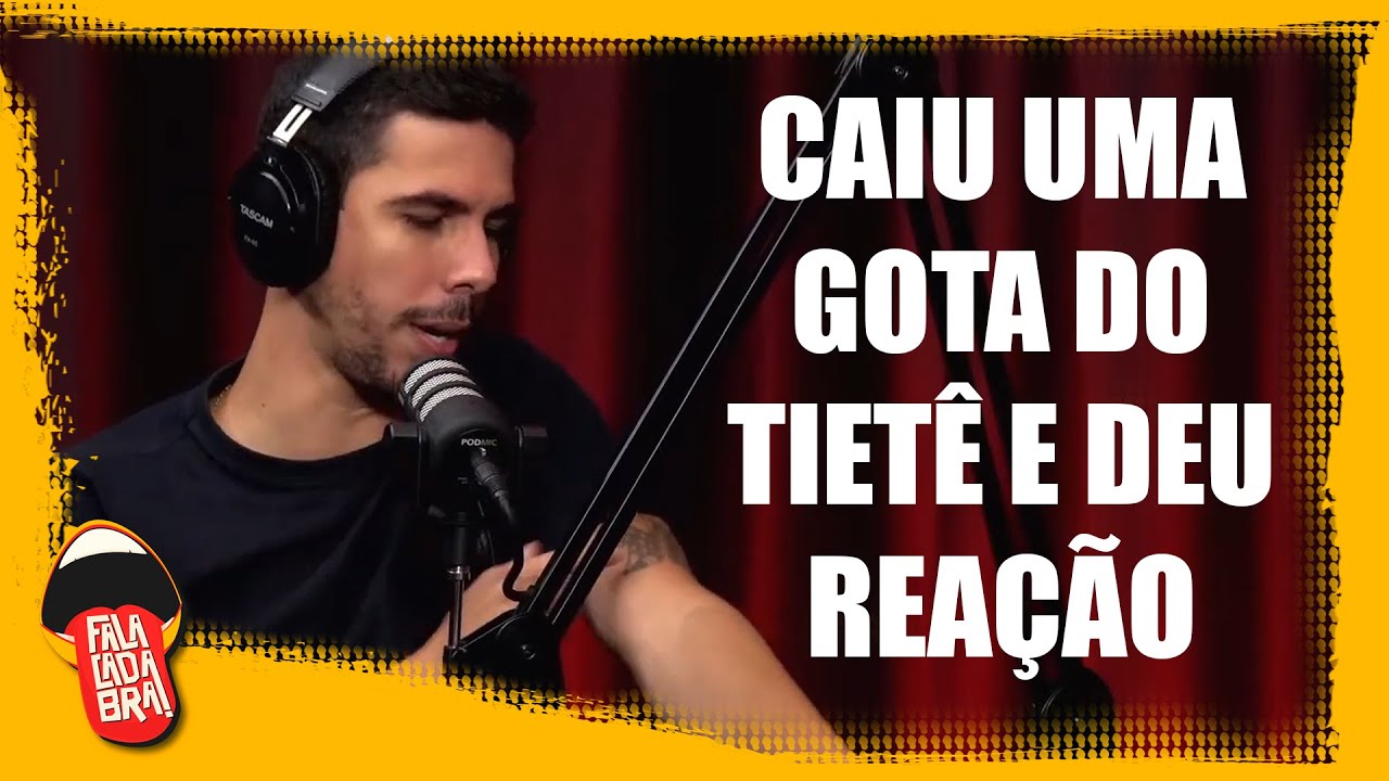 BALIAN FICOU COM MEDO DE MORRER POR NADAR NO RIO TIETÊ | Cortes do Falacadabra