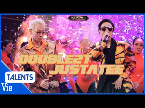 Tay-Lai Pro - JustaTee x Double2T hai thanh niên hoi khuẩy đảo sân khấu | Rap Việt Live Stage