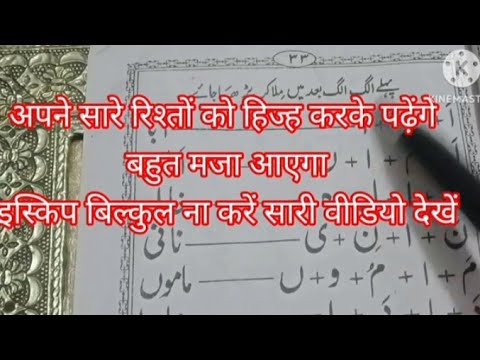 Nasim Urdu  ek dam aasan andaz mi padhe hissa 1 ka part 8