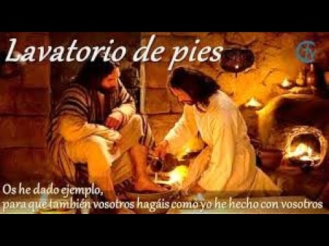 Lava mis pies, Señor