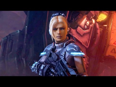 Nova Attacks Research Station to Hunt Down Kerrigan (Starcraft 2: Heart of the Swarm)