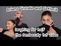 Ariana Grande & Gottmik laughing for the entirety of the rembeauty makeup tutorial