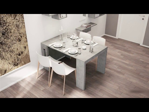 Table extensible , fabrication italienne - Second Medium