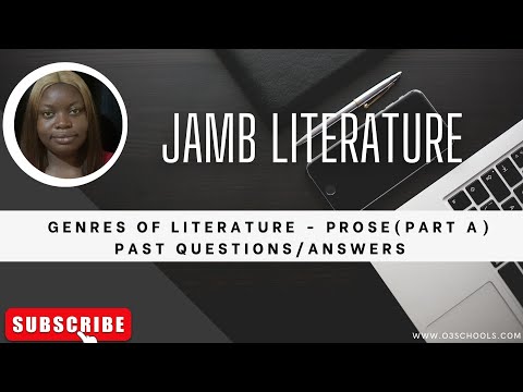 JAMB Literature 2026 EP 14 - Genres of Literature (Prose) + Likely Exam Questions