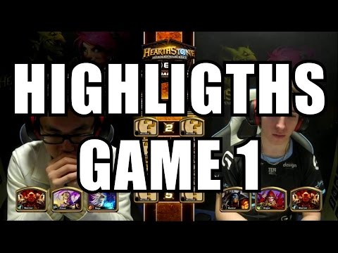 HEARTHSTONE AMAZ vs ORANGE HIGHLIGHTS - Grand Final 2015 Game 1