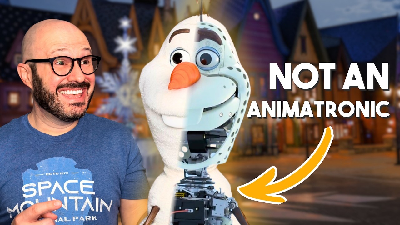 Disney's New Olaf Robot Isn't What You Think
