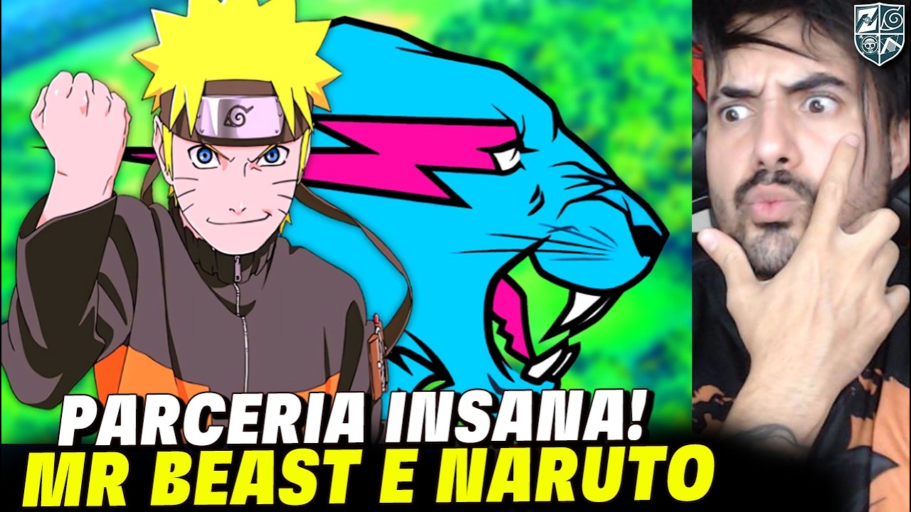 MR BEAST E NARUTO JUNTOS! - PARCERIA INSANA - FRED ANIMES