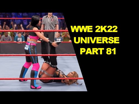 WWE 2K22 Universe - Meilee Fan Part 81