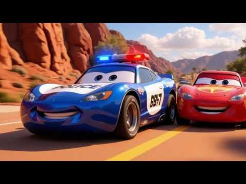 Catching Zack the Race Car - Sergeant Cooper the Police Car 2 | Police Chase Videos For Children