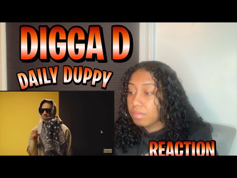 Digga D - Daily Duppy | GRM Daily NYC GIRL REACTS| #LinaaaReacts