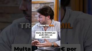 30.000€ de MULTA por pedir el DNI en una clínica