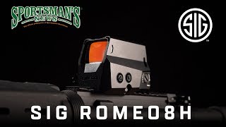 Video: Sig Sauer ROMEO8T 1x38 2 MOA Red Dot Svart