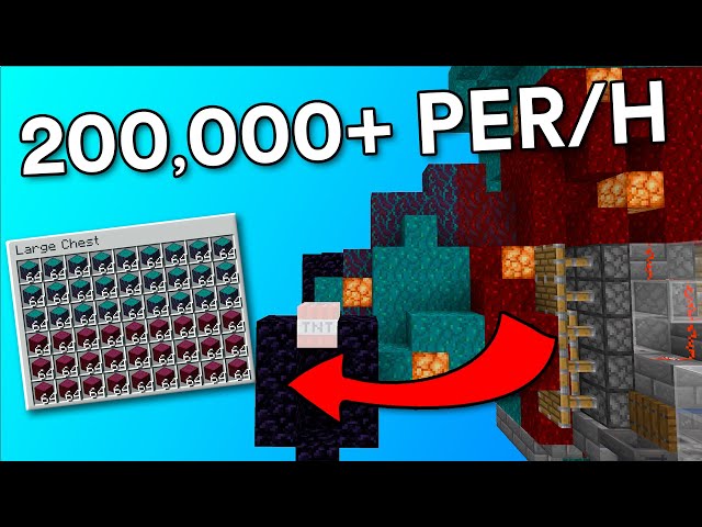 Nether Tree Farm Java Minecraft Simple & Speedy Nether Tree Farm | 1.16 - 1.19+ Minecraft Map