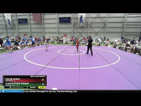 88 Lbs Placement Matches (8 Team) - Caleb Noble, Wisconsin Vs Christopher Swann, Georgia Blue 4477