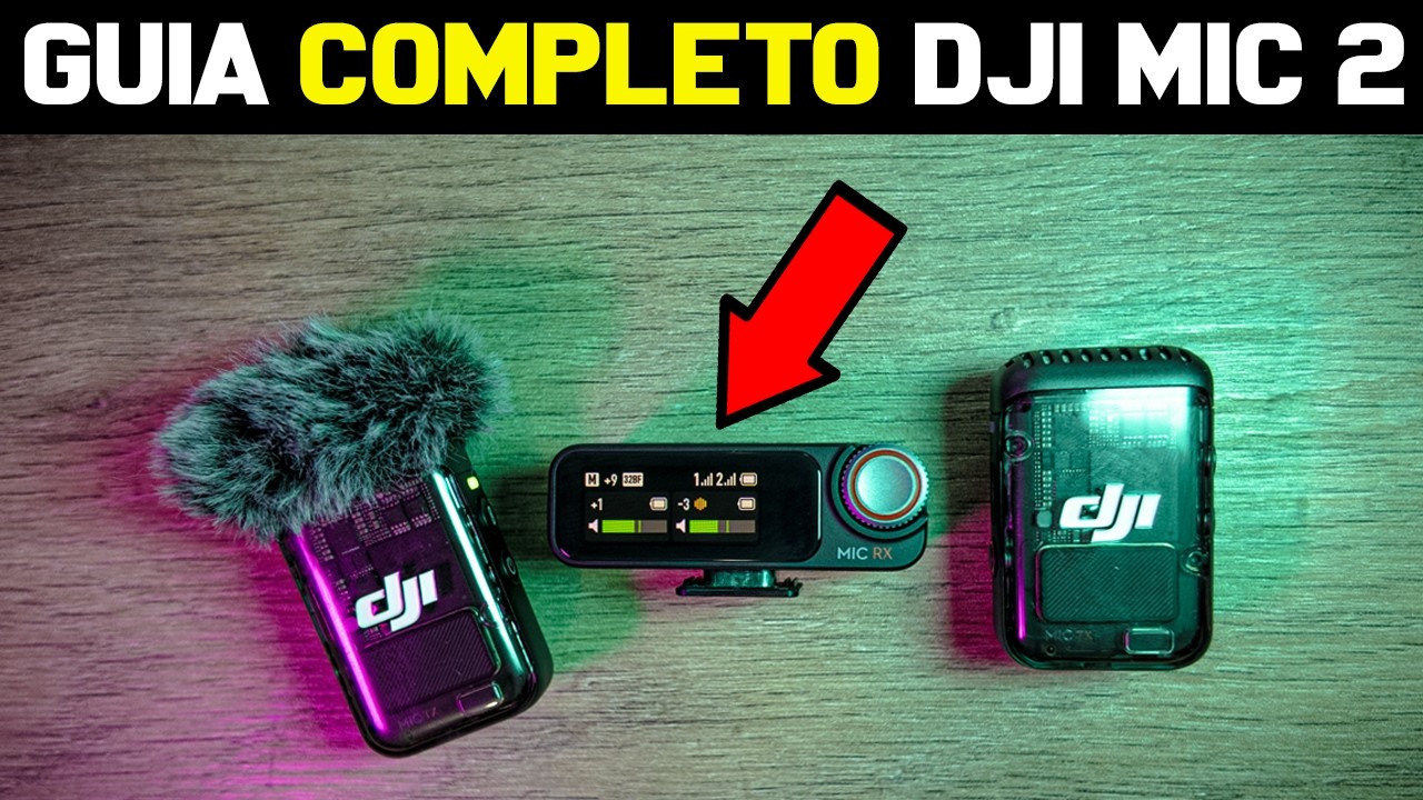 GUIA COMPLETO DJI MIC 2 PARA INICIANTES