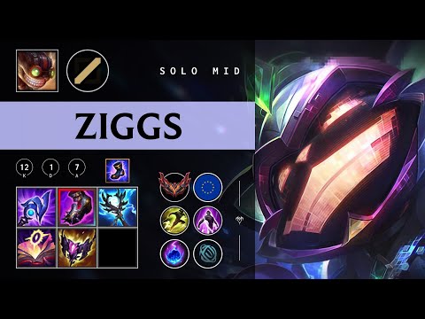 Ziggs Mid vs Gangplank - EUW Grandmaster Patch 26.01