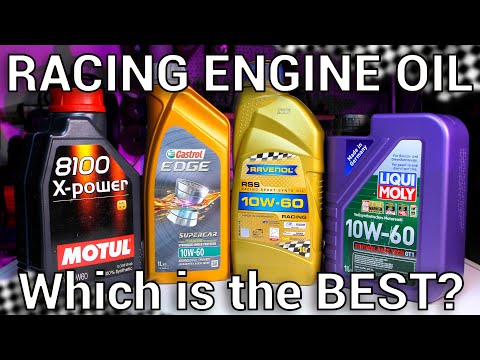 Which is the best RACING ENGINE OIL - Motul vs Liqui Moly vs Castrol vs Ravenol - REVIEW & TEST