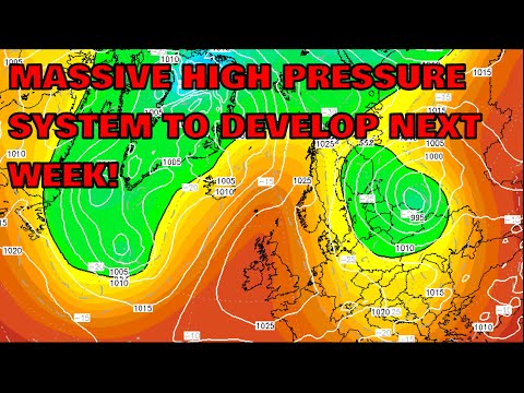 Massive High Pressure System To Develop Next Week! 13th September 2022