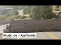 Mudslide closes California road