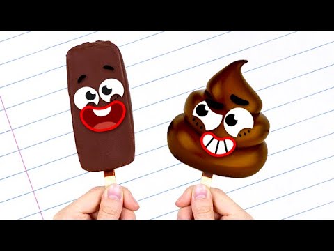 Tricky Doodles Prank Each Other || Funny Situations, Pranks, Fails By Doodland