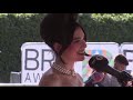 Dua Lipa Arriving Brits 2021 Red Carpet