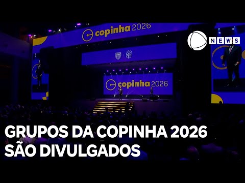Grupos da Copinha 2026 são divulgados em evento de lançamento