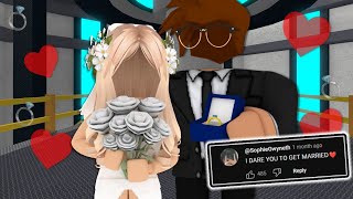 Doing YOUR DARES With My BOYFRIEND In MM2 (Murder Mystery 2)