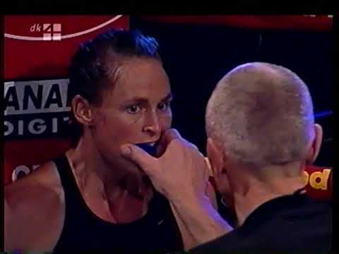 Dec. 13, 2003:  Anita Christensen  vs Hagar Shmoulefeld- fight declared NC due to Hagar's age.