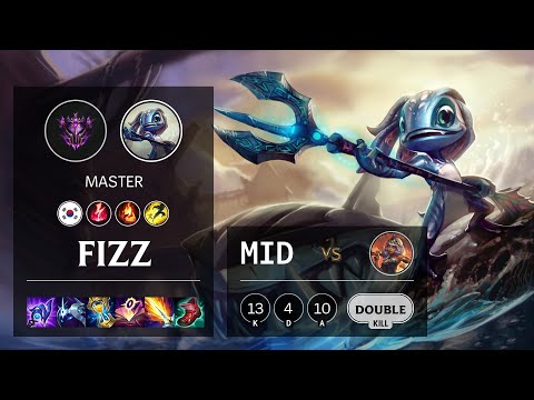 Fizz Mid vs Qiyana - KR Master Patch 11.21