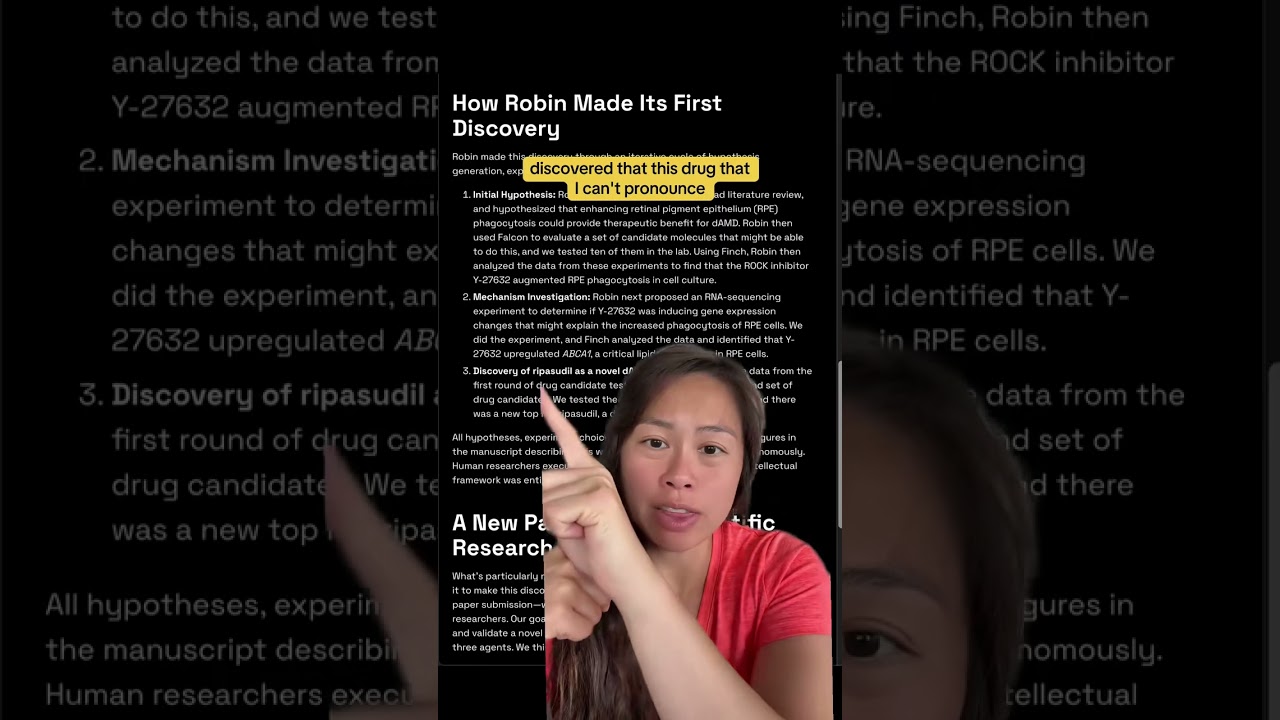 Multi-agent system for automated scientific process, from background research to hypothesis