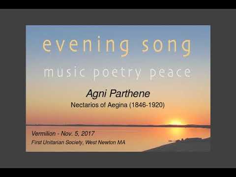 Agni Parthene -- Nectarios of Aegina