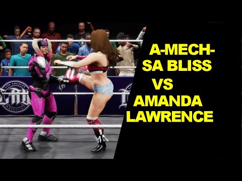 WWE 2K20 A-Mech-Sa Bliss vs Amanda Lawrence - Iron Finisher