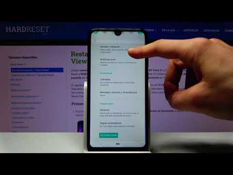 Cómo activar y desactivar el modo No Molestar en WIKO View 3 - silenciar WIKO