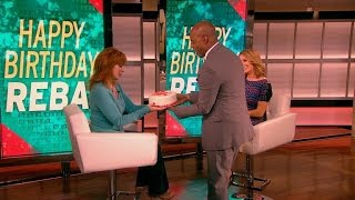 ET Surprises Reba McEntire for Her 60th Birthday
