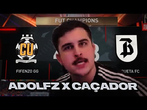 O DIA QUE ELE FICOU MAIS BOLADO ! ADOLFZ X CAÇADOR - FIFA 23